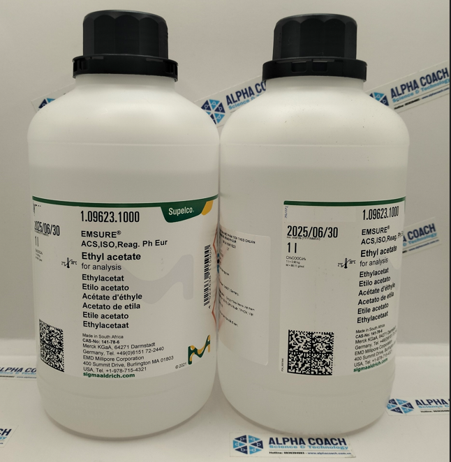 Hóa chất Ethyl acetate for analysis EMSURE ACS,ISO,Reag Ph Eur, CAS 141-78-6, CH3COOC2H5